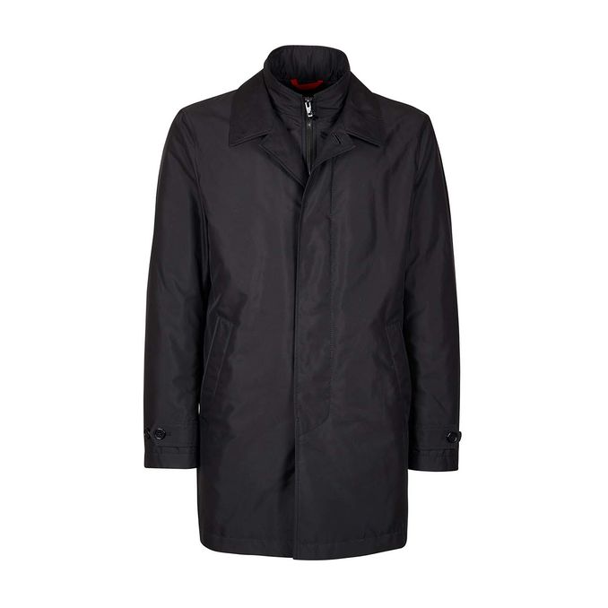 MORNING EASY RAINCOAT Man Black